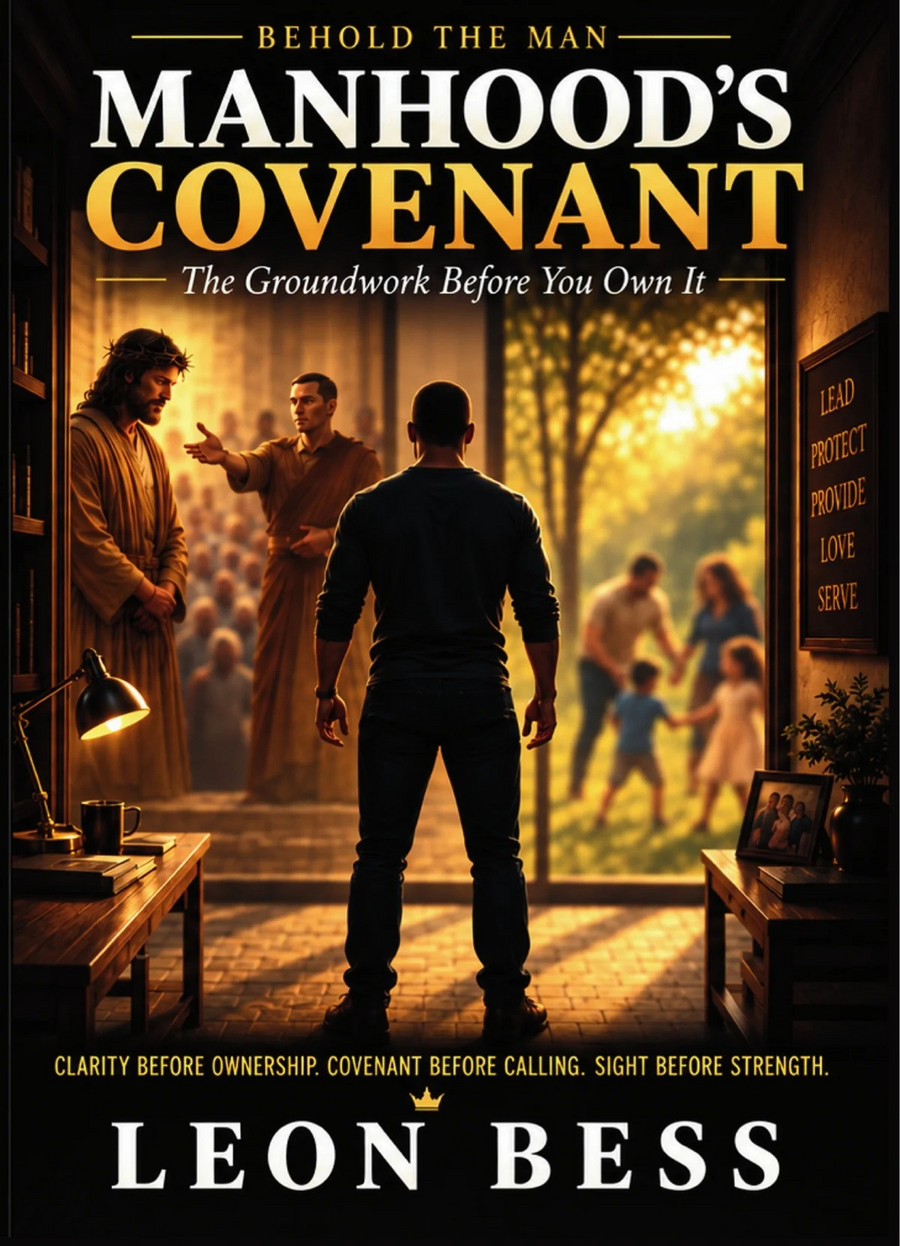 BEHOLD THE MAN — MANHOOD’S COVENANT: The Groundwork Before You Own It — PDF Edition